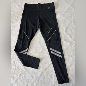 PINK Victoria's Secret Black Leggings Juniors Medium